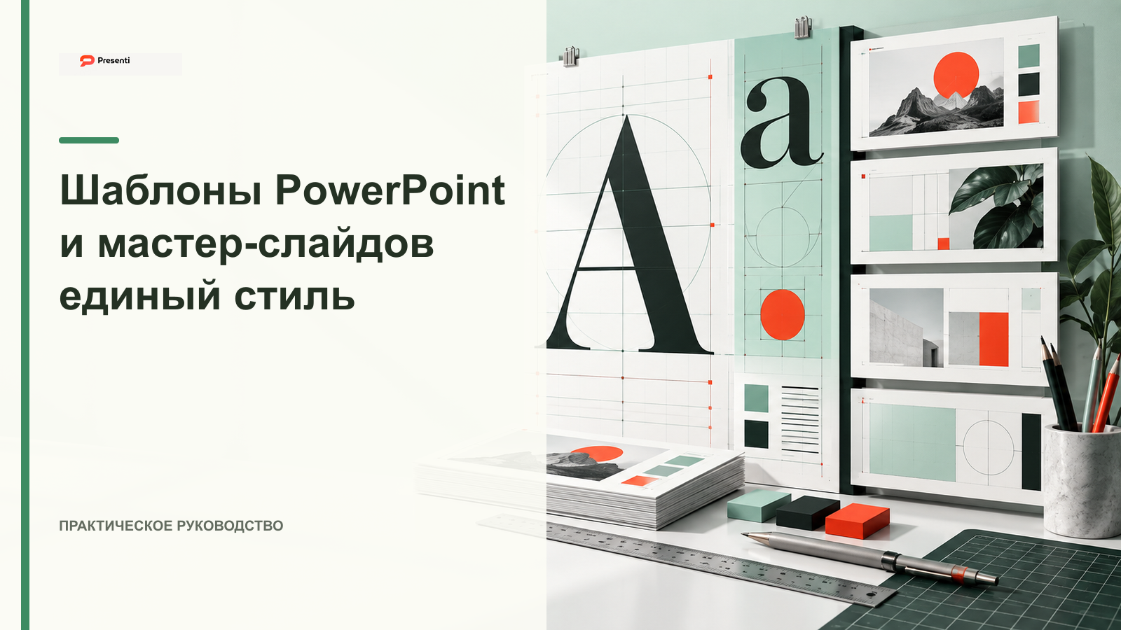 Шаблоны и образец слайдов PowerPoint: как сохранить единый стиль