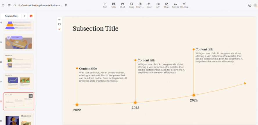 The Success Milestone Timeline
