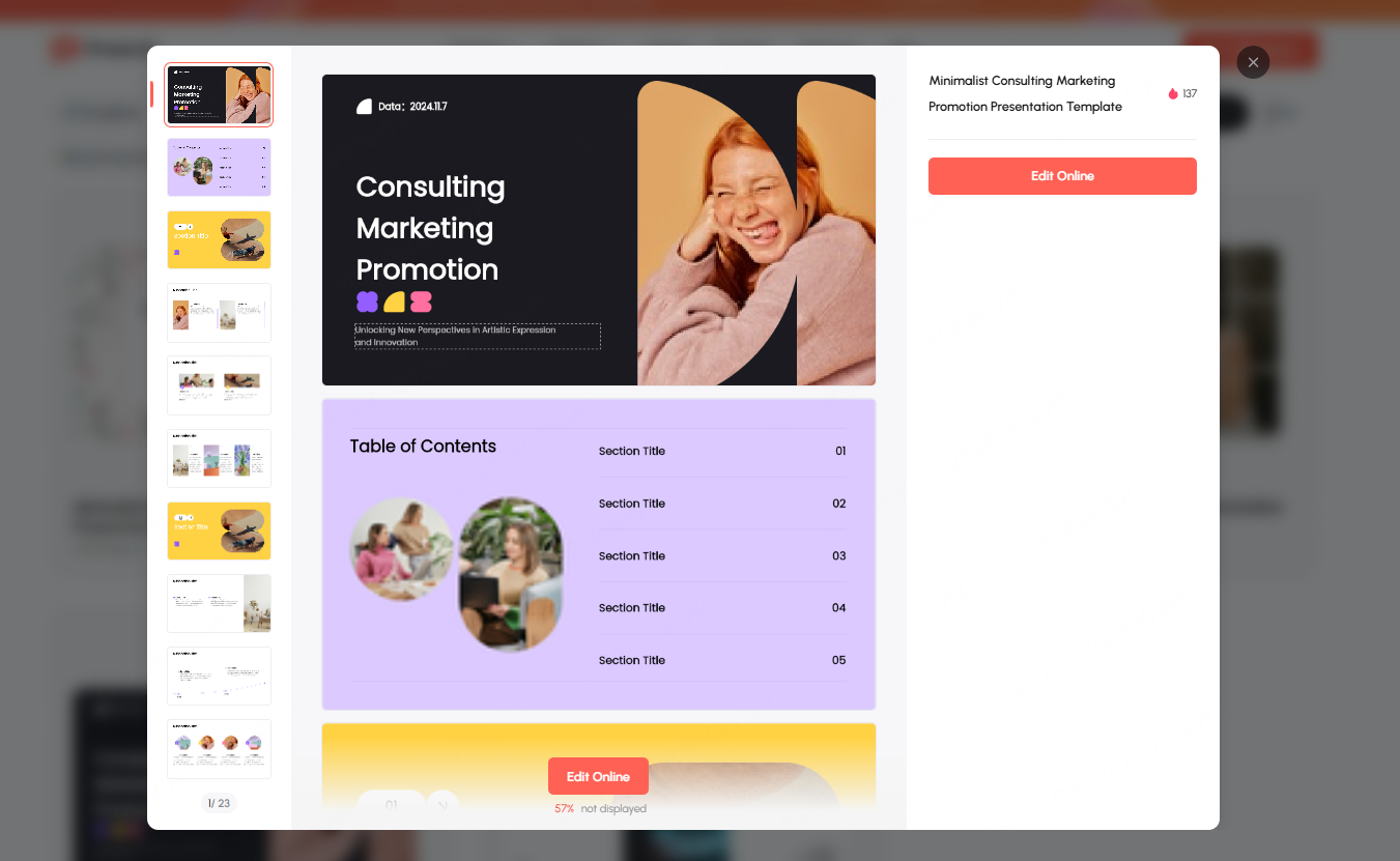 marketing ppt templates