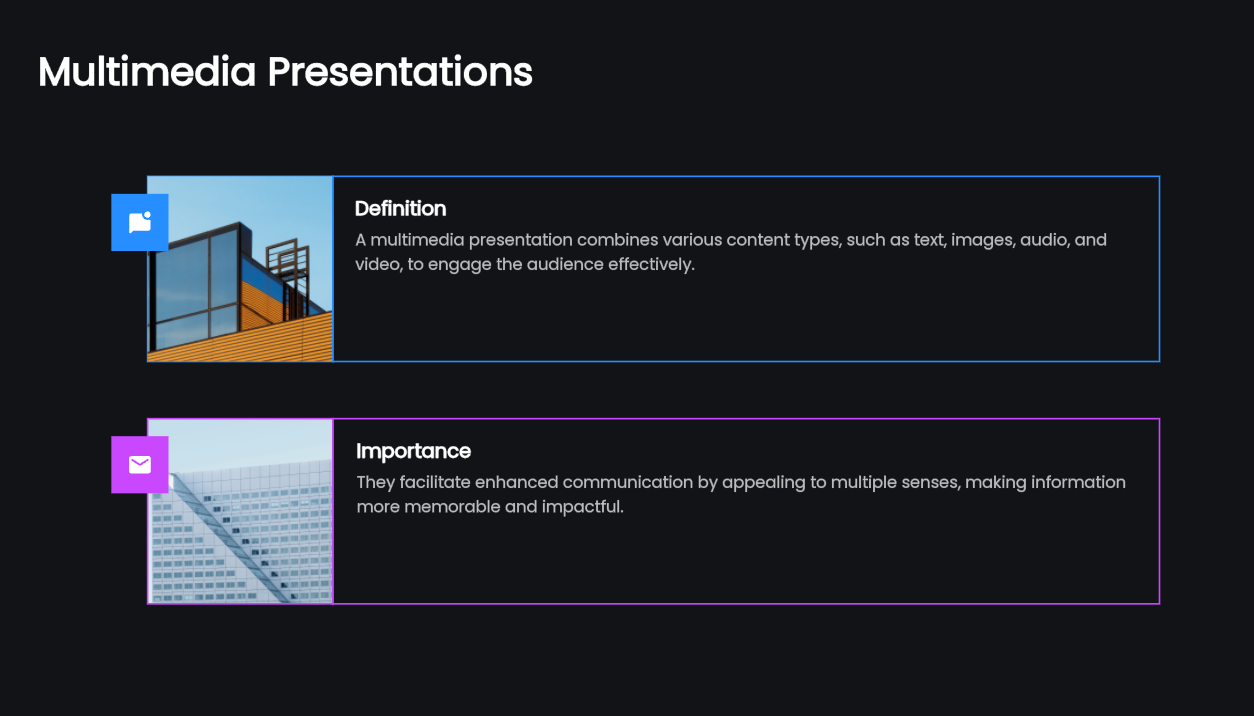 multimedia-presentation-definition