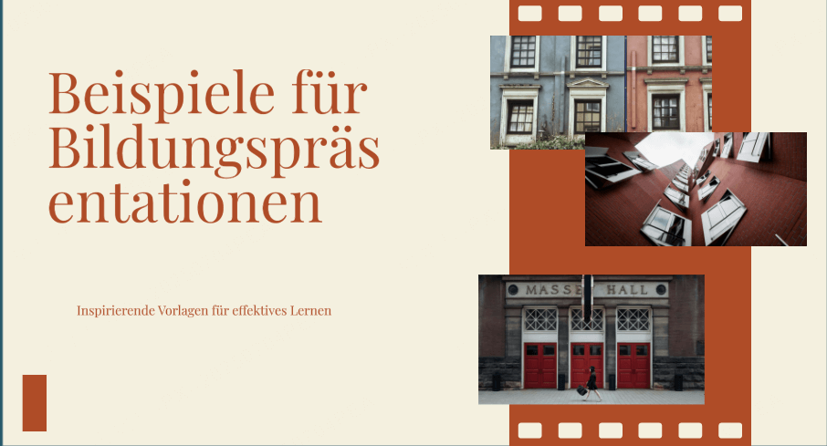 Beispiele für Bildungspräsentationen: Entfachen Sie Lernen mit einem KI-PPT-Generator