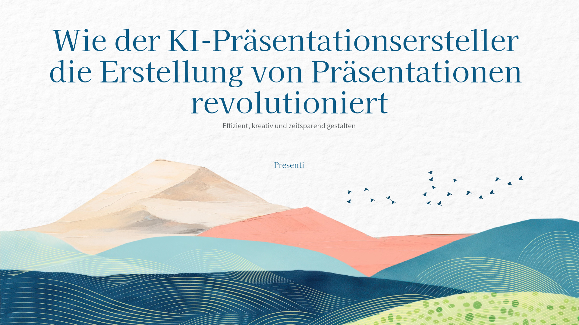 Wie revolutioniert der KI-Präsentationsersteller die Erstellung von Präsentationen?
