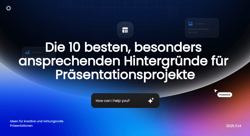 Werten Sie Ihre Folien auf: Die 10 besten, besonders ansprechenden Hintergründe für Präsentationsprojekte