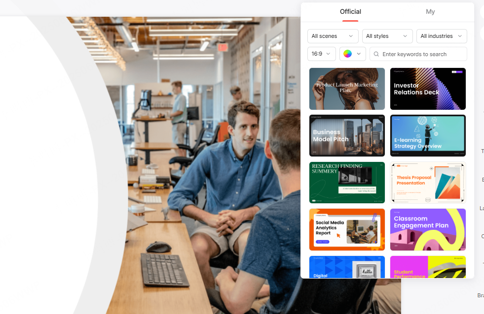 ai presentation tool