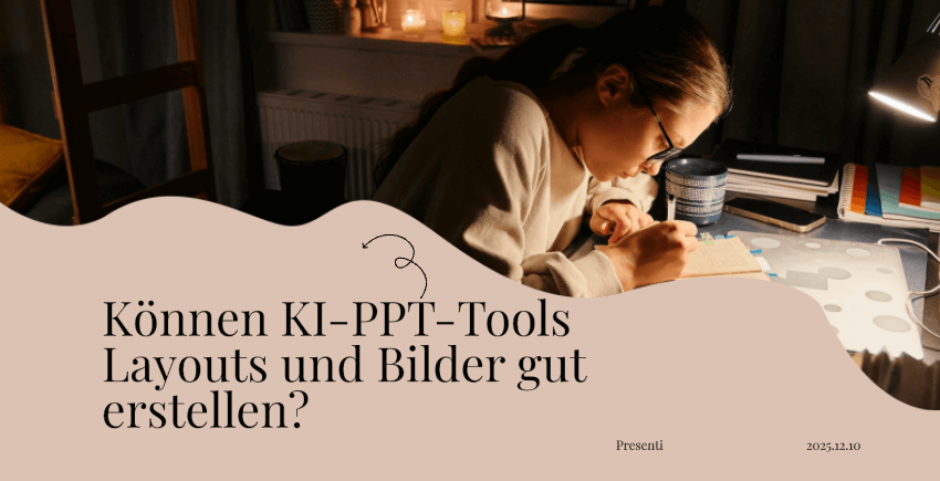 Können KI-PPT-Tools wirklich Layout und Bilder bewältigen? Ein vollständiger Praxistest
