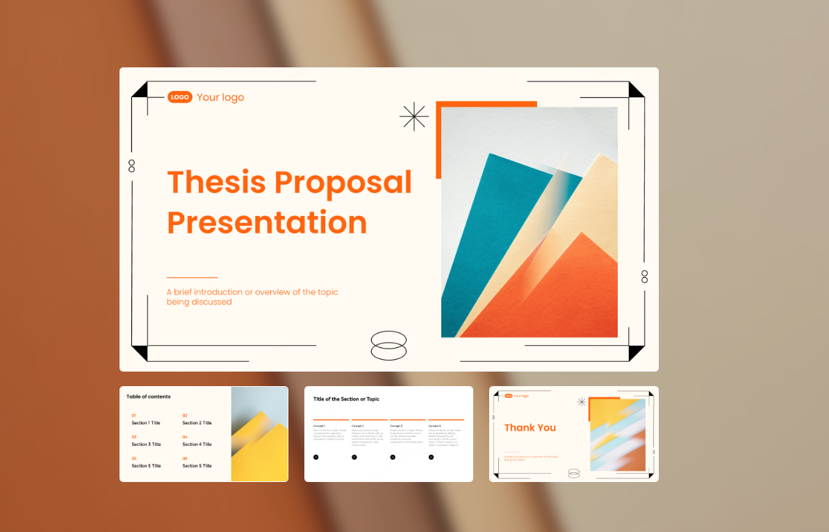 thesis ppt templates