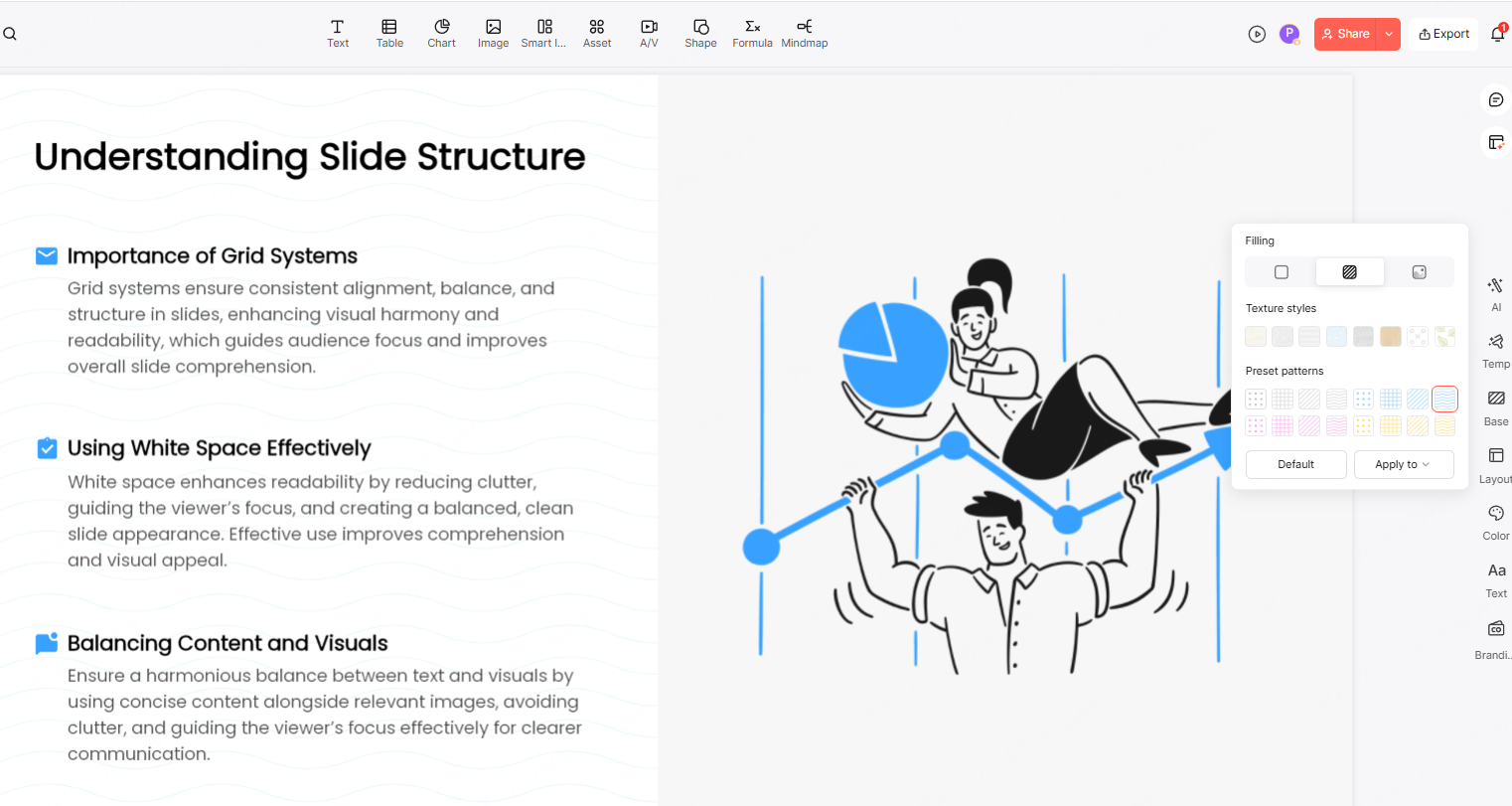 powerpoint background fill