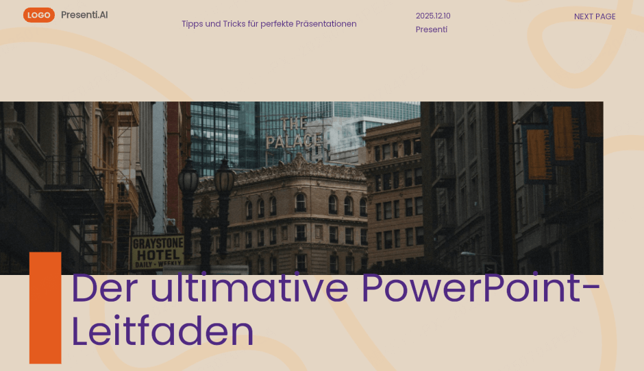 Der ultimative PowerPoint-Leitfaden: Perfekte PPT Design- und Präsentationstechniken