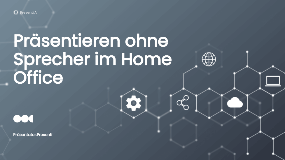 Präsentieren ohne Sprecher: Wie asynchrone Slides die Kommunikation im Home Office retten
