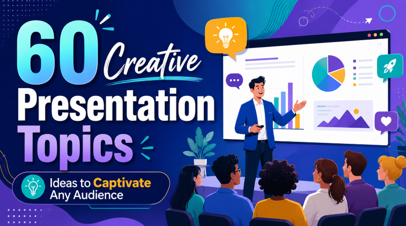 60 Creative Presentation Topics Ideas to Captivate Any Audience