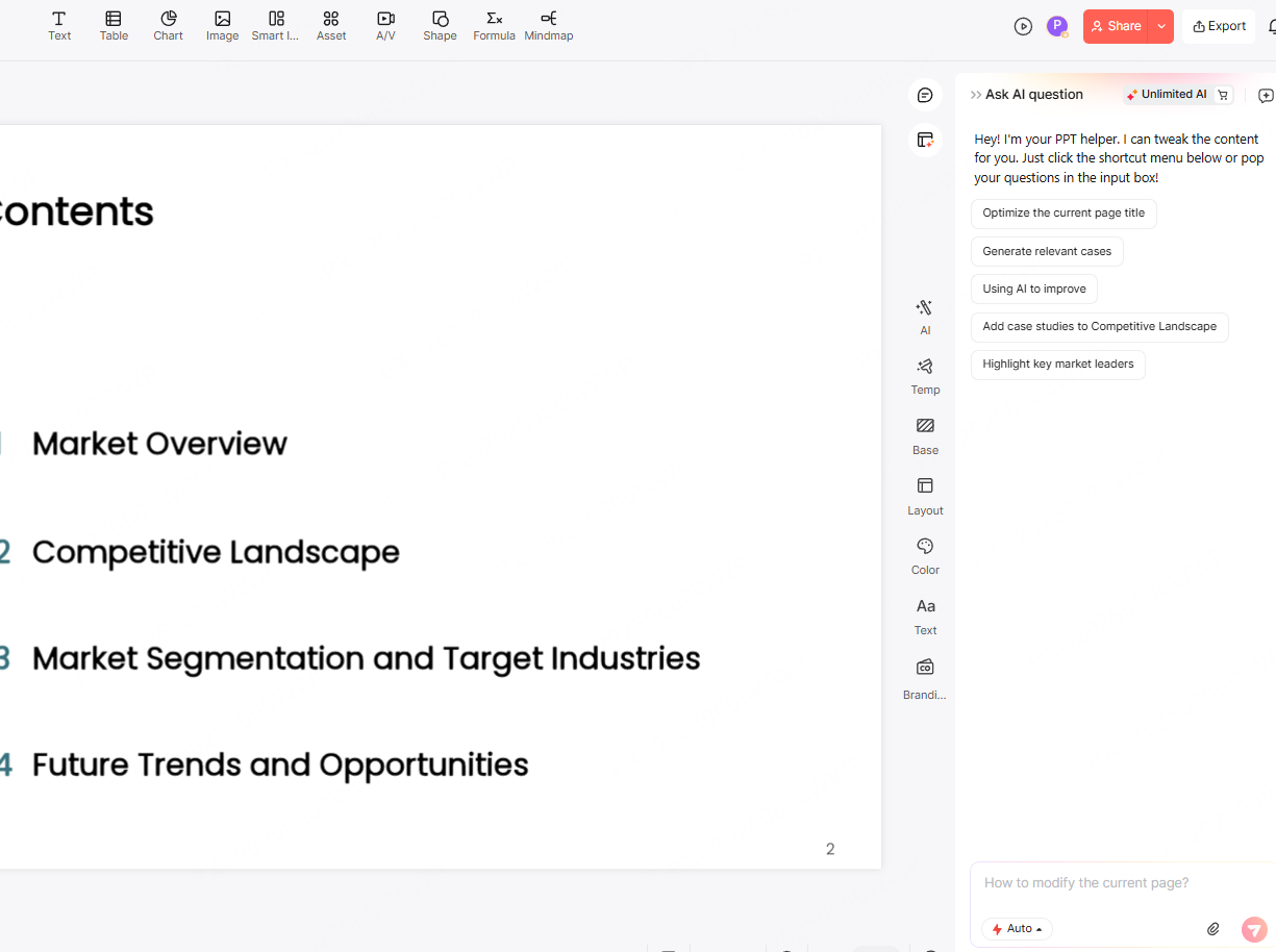 ai presentation generator
