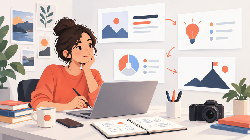 Editorial illustration for • Creators & Freelancers