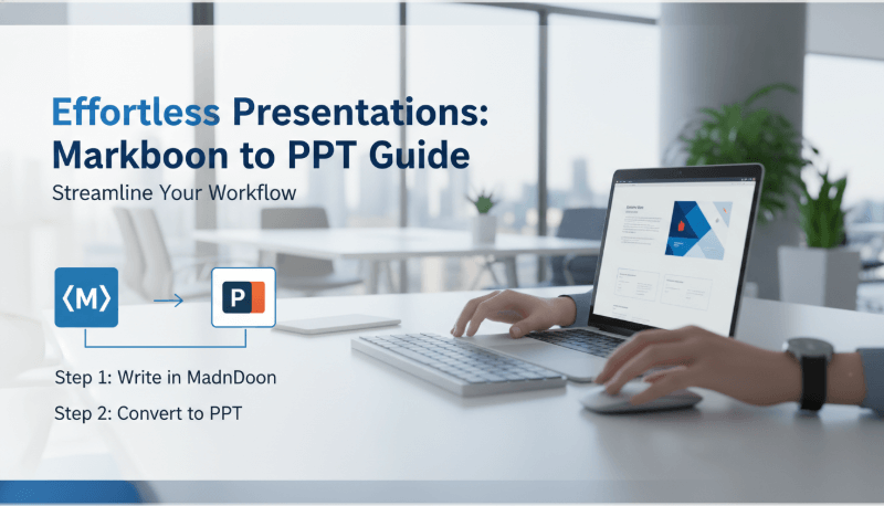 Effortless Presentations: Markdown to PPT Guide