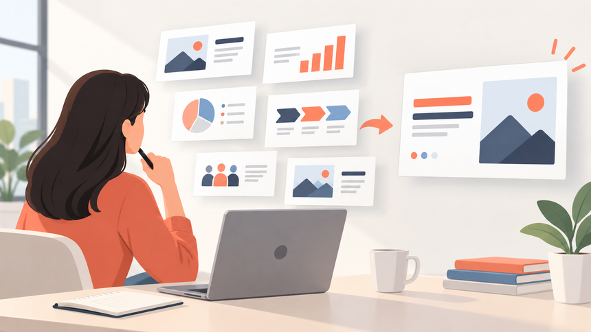 Editorial illustration for After Presentation Generation