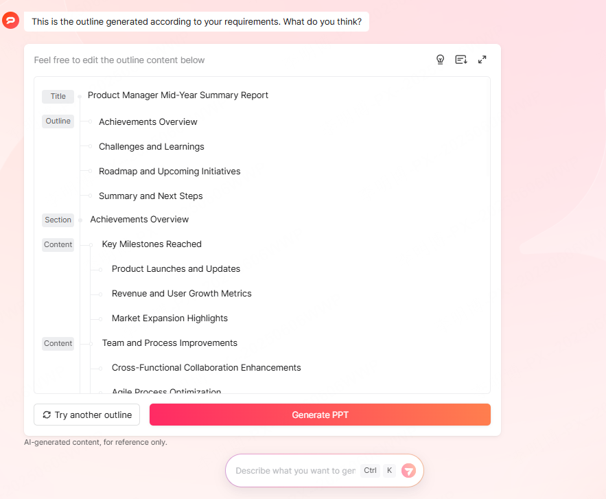 ai presentation tool