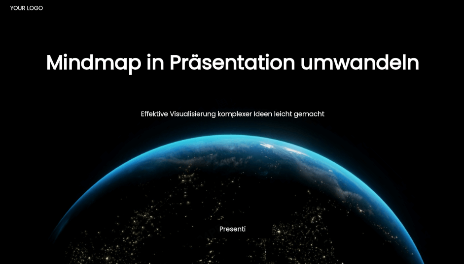 Mindmap in Präsentation umwandeln: Online-Folie-KI-Generator