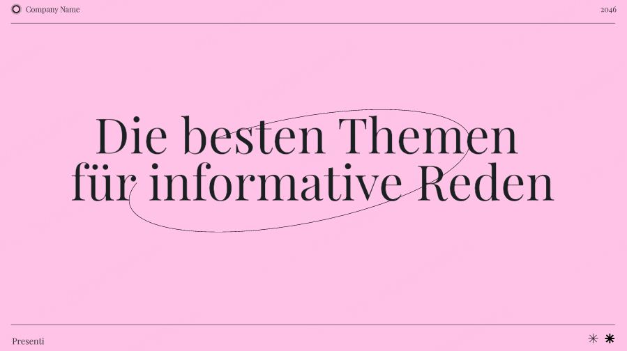 Die besten Themen für informative Reden, um Ihr Publikum zu fesseln