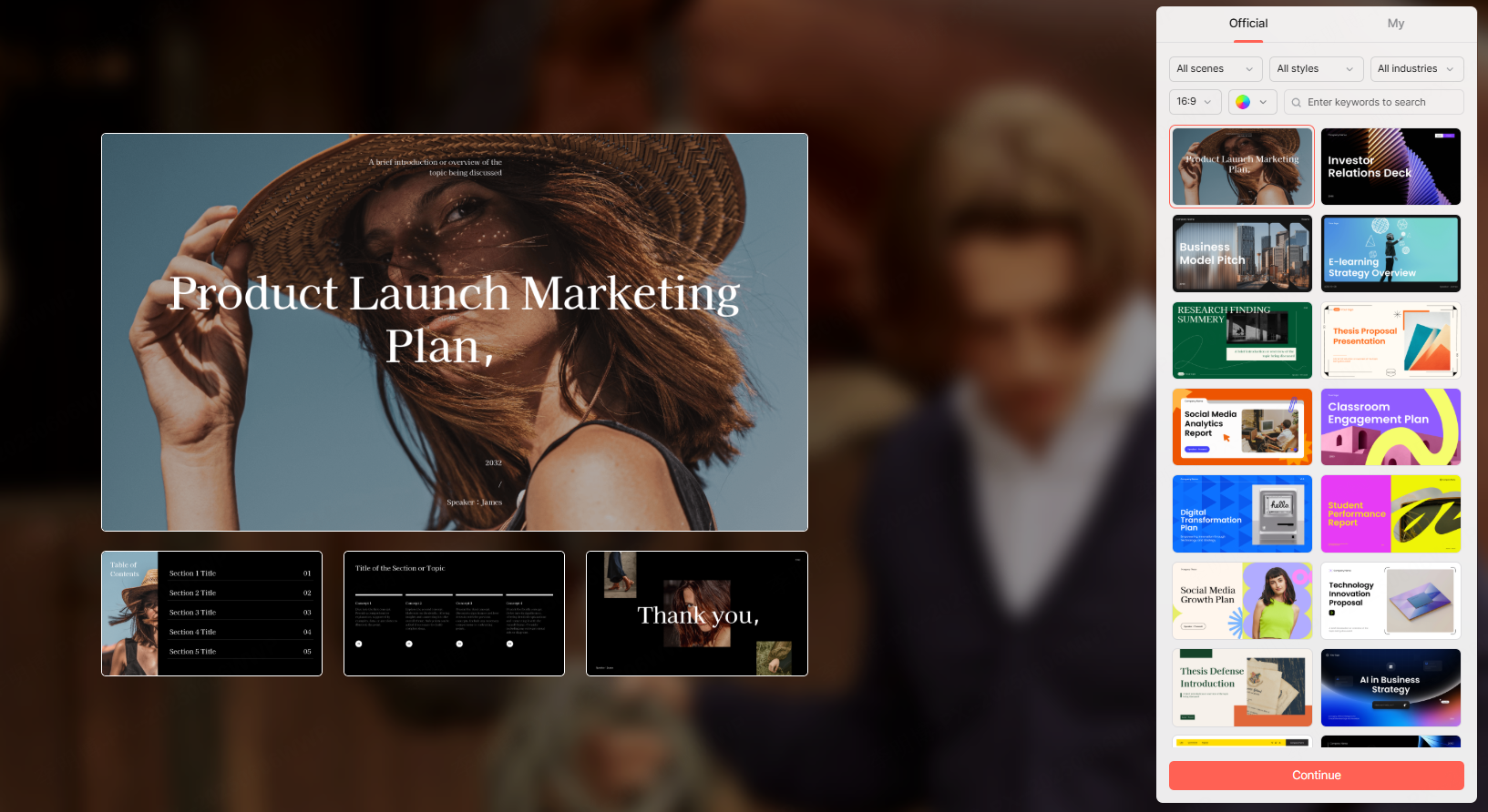 ai presentation tool