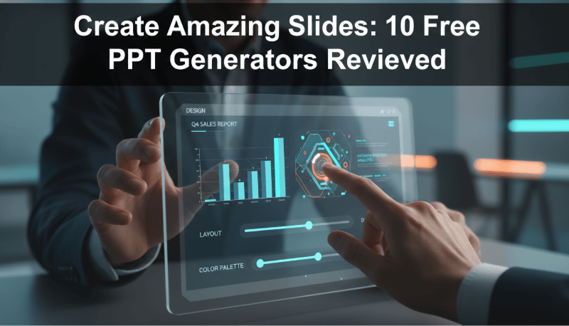 Create Stunning Slides: 10 Free PPT Generators Reviewed