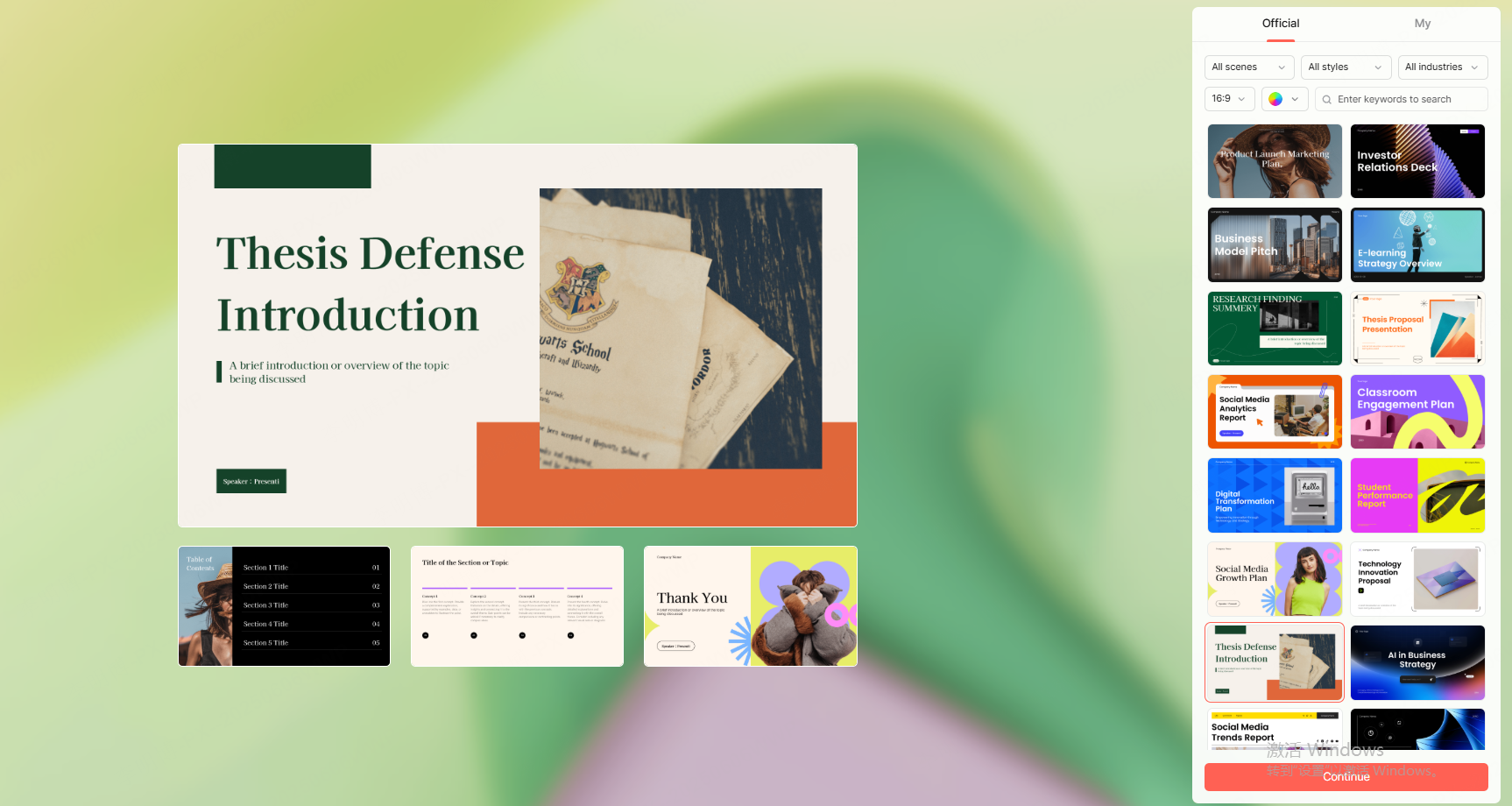 ai presentation tool