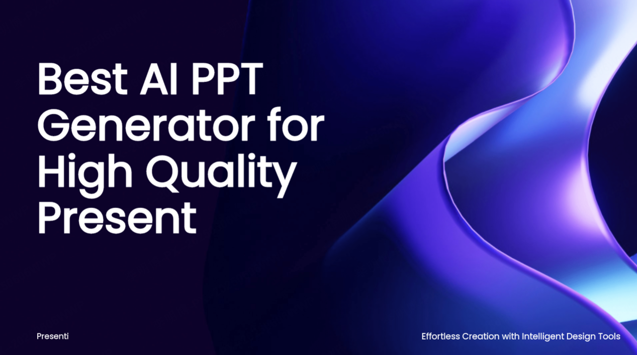 Best AI PPT Generator for High Quality Presentations