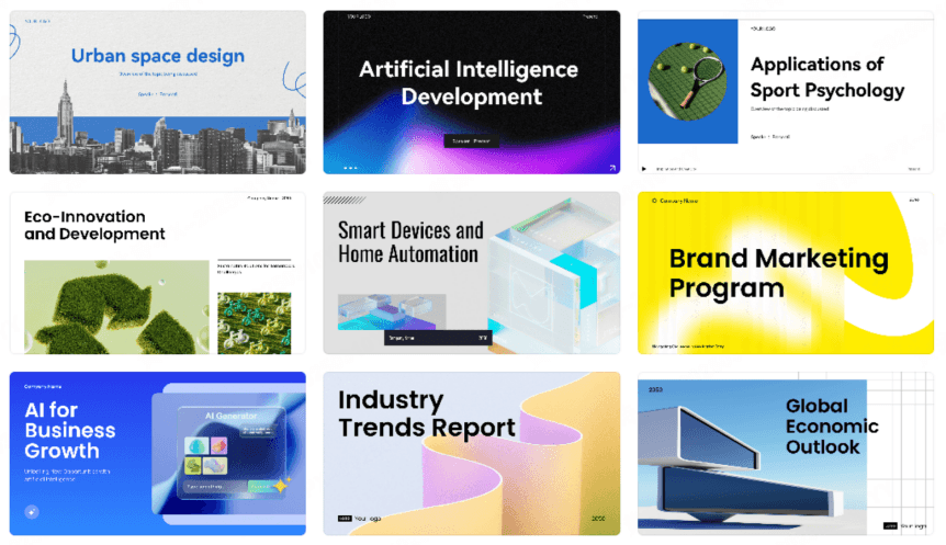 Des modèles gratuites pour une belle présentation PowerPoint