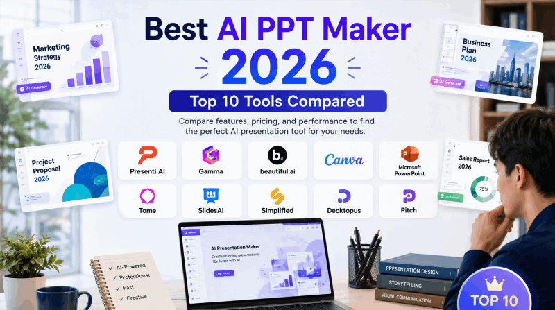 Best AI PPT Maker 2026: Top 10 Tools Compared