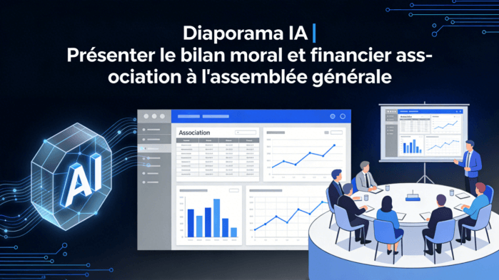 Diaporama IA丨Présenter le bilan moral et financier association à l'assemblée générale