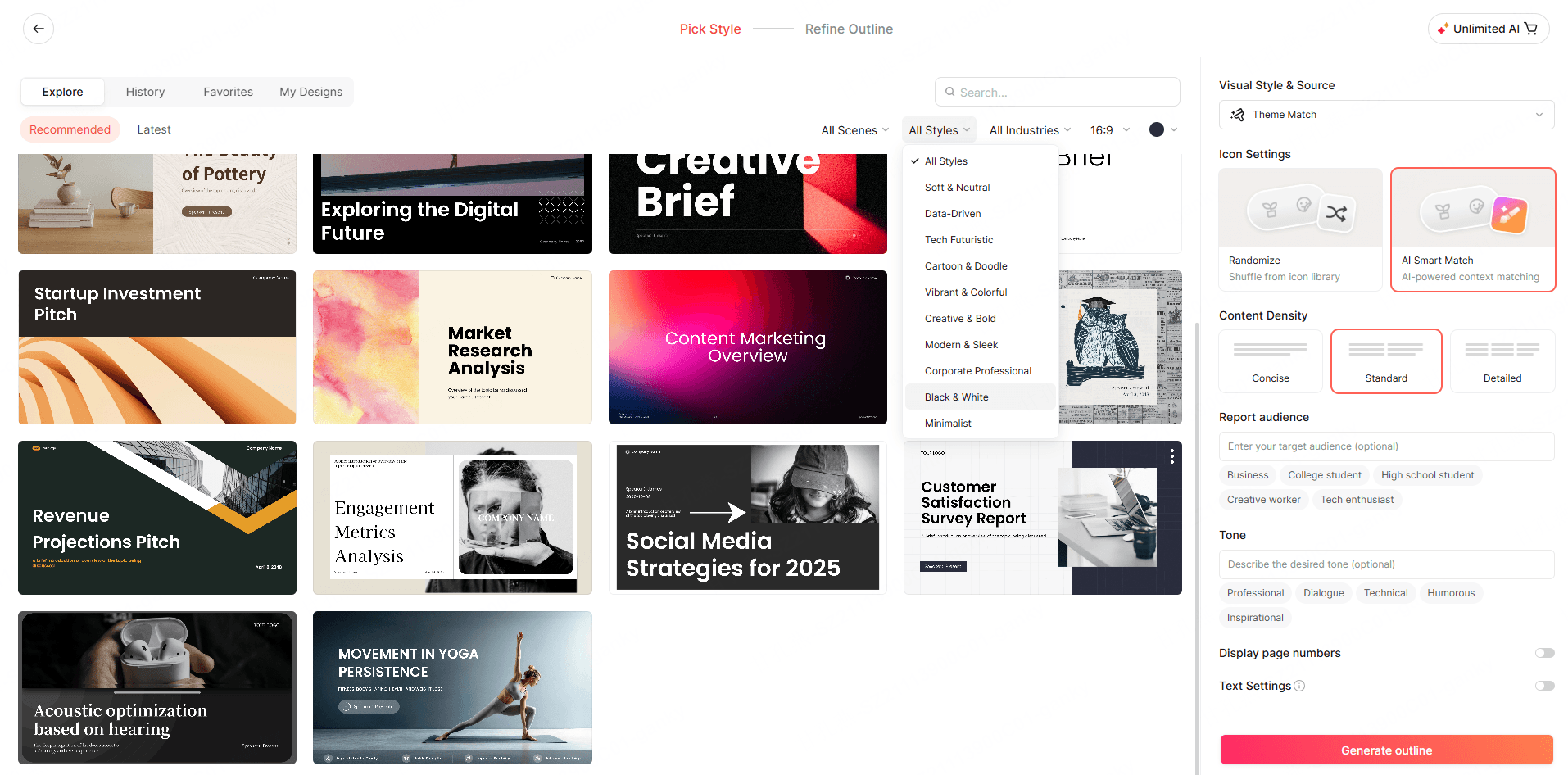 presentation templates