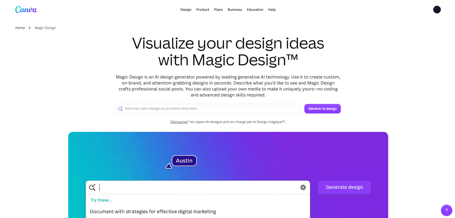 Canva Magic Design