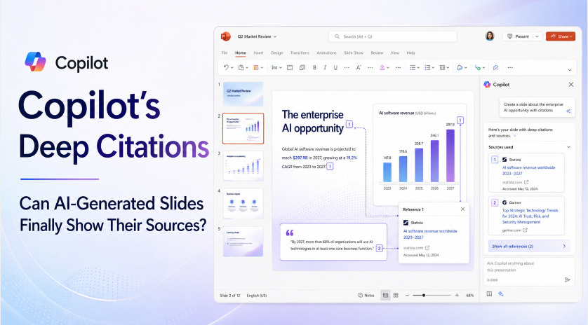Copilot’s Deep Citations: Can AI-Generated Slides Finally Show Their Sources?