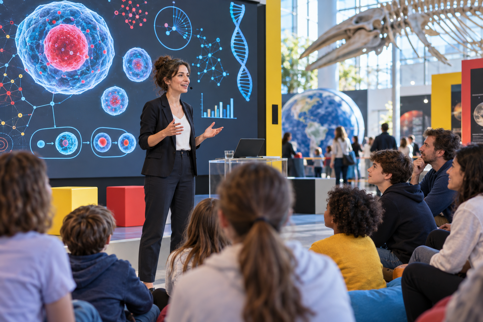 Fête de la Science (octobre) : comment vulgariser un sujet complexe dans un diaporama captivant