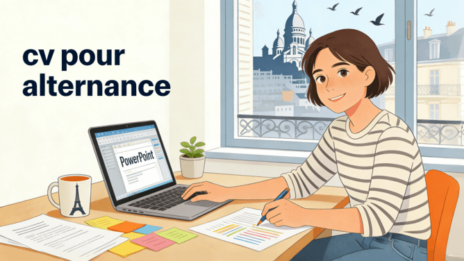CV sous forme de PowerPoint : Bonne ou mauvaise idée pour trouver une alternance ?