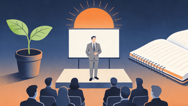 Discours de rentrée : Structure idéale d'une présentation de vœux inspirante