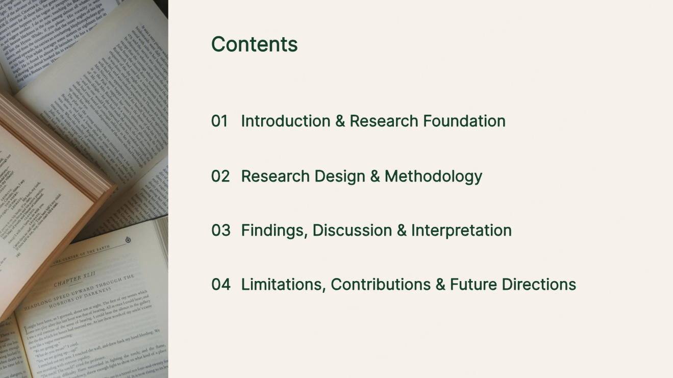 Dissertation Defense Presentation Template