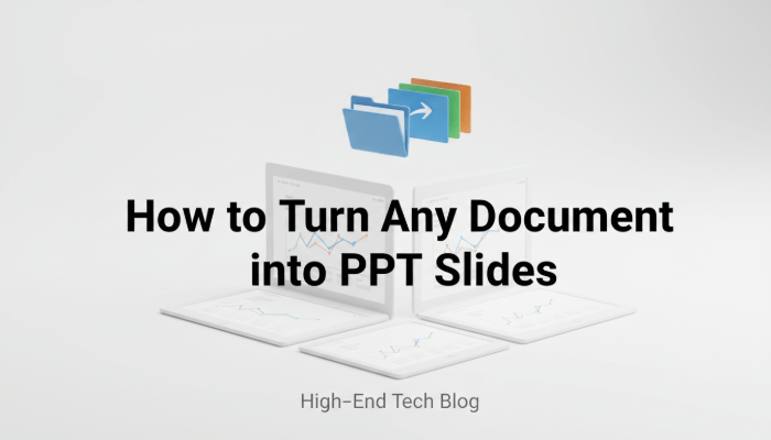 How to Turn Any Document into PowerPoint Slides