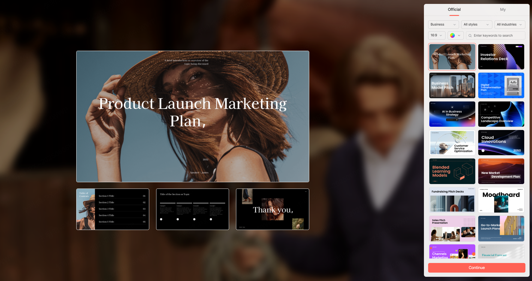 ai presentation tool
