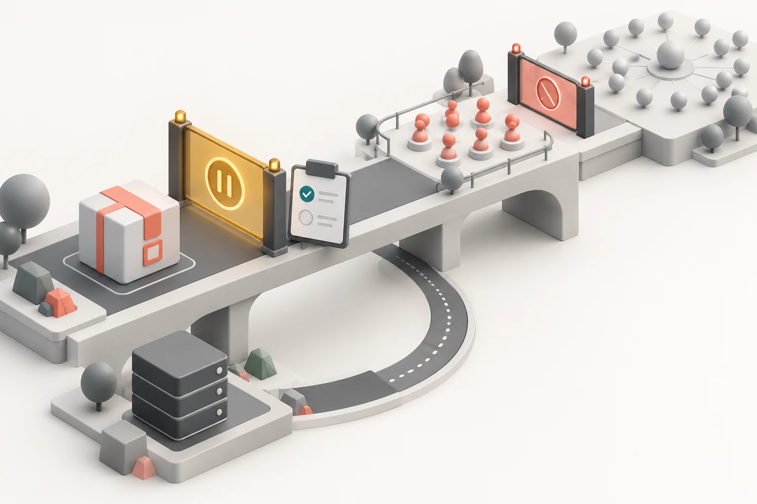 A release package paused before a limited rollout because recovery evidence is still missing