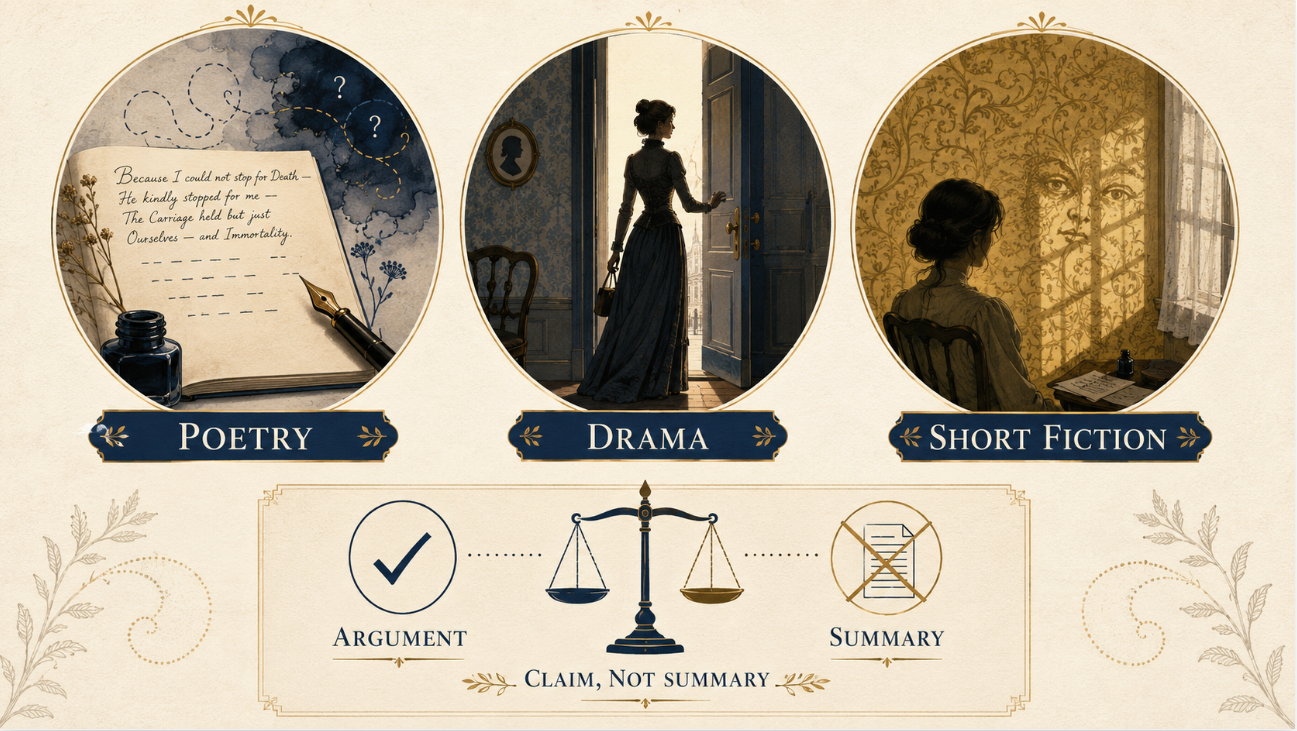 Examples of Literary Thesis Statements