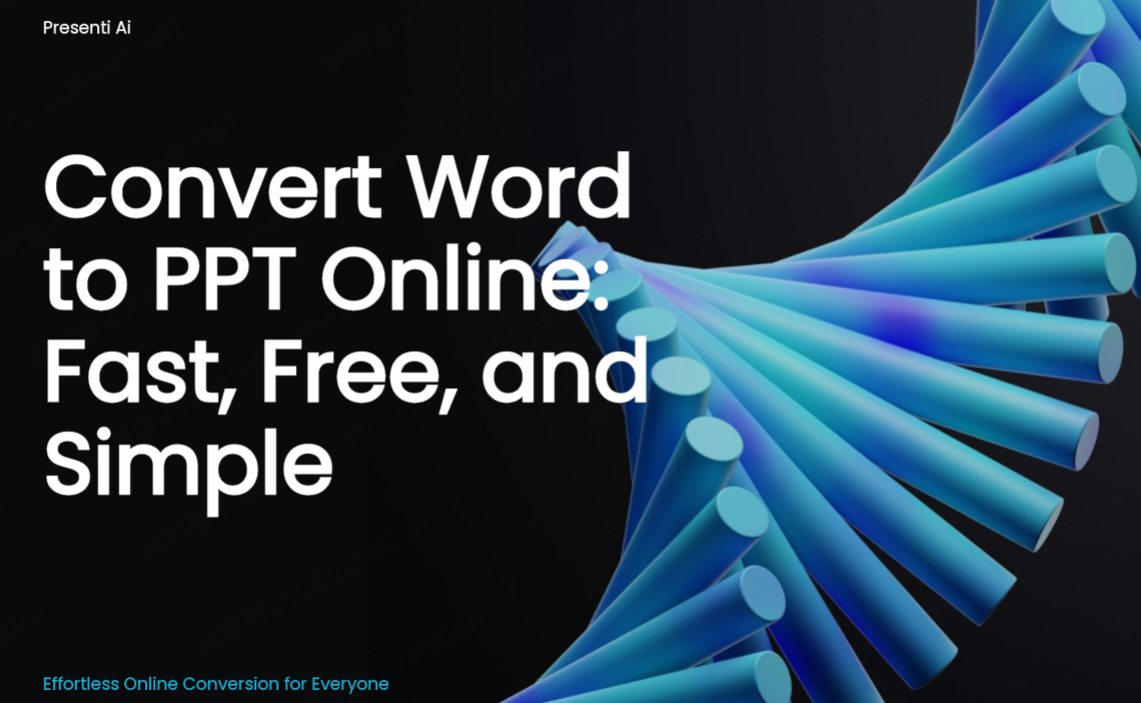 Convert Word to PPT Online: Fast, Free, and Simple