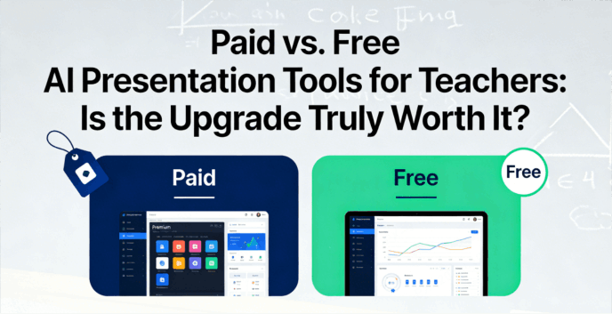 Paid vs Free AI Presentation Tools for Teachers: Worth the Upgrade?
