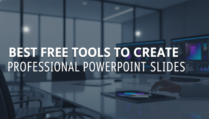 Best Free Tools to Create Professional PowerPoint Slides