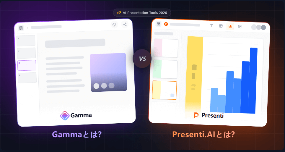 Gamma以外のAIツールは？日本語精度で徹底比較