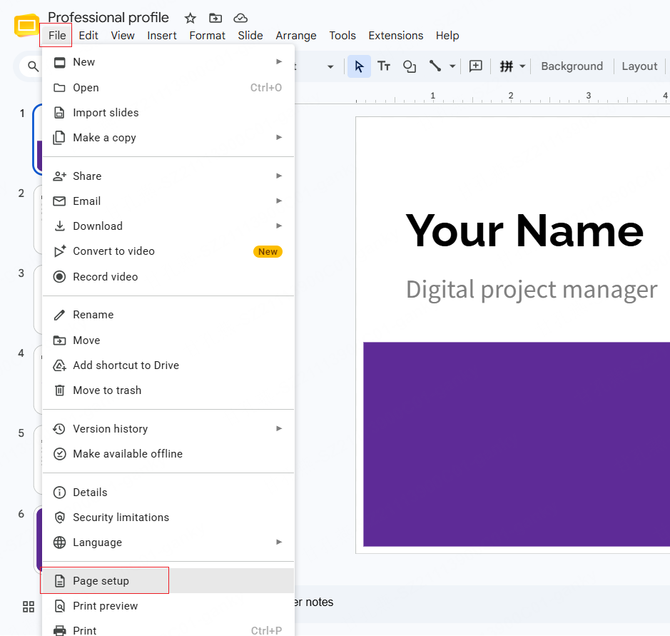 How to Print Google Slides with Speaker Notes