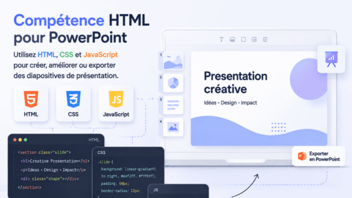 Qu'est-ce que la compétence HTML PPT ? Comment Intégrer le Web à vos présentations ?