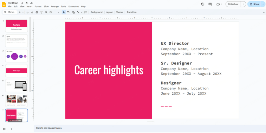 Portfolio
