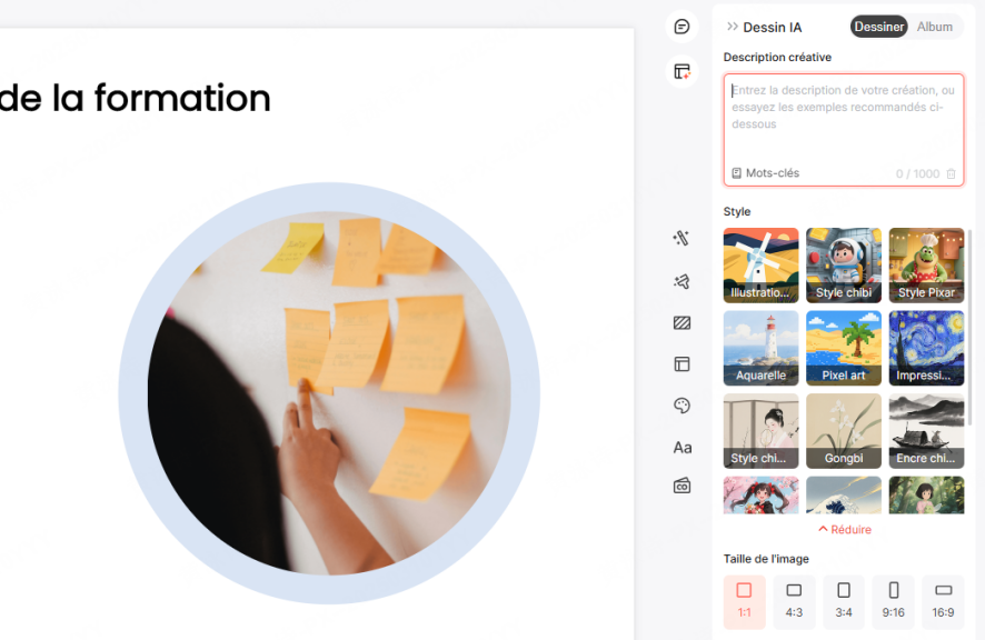 ia générateur de présentation gratuit