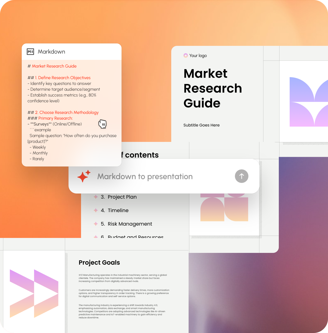 pdf to presentation