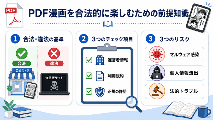 PDF漫画を合法的に