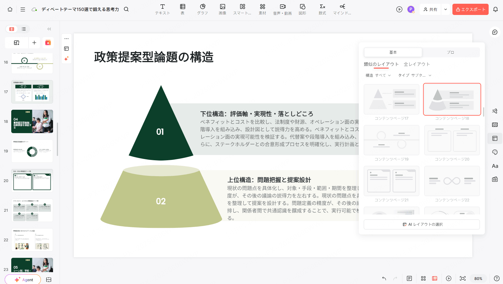 スライド作成 ai